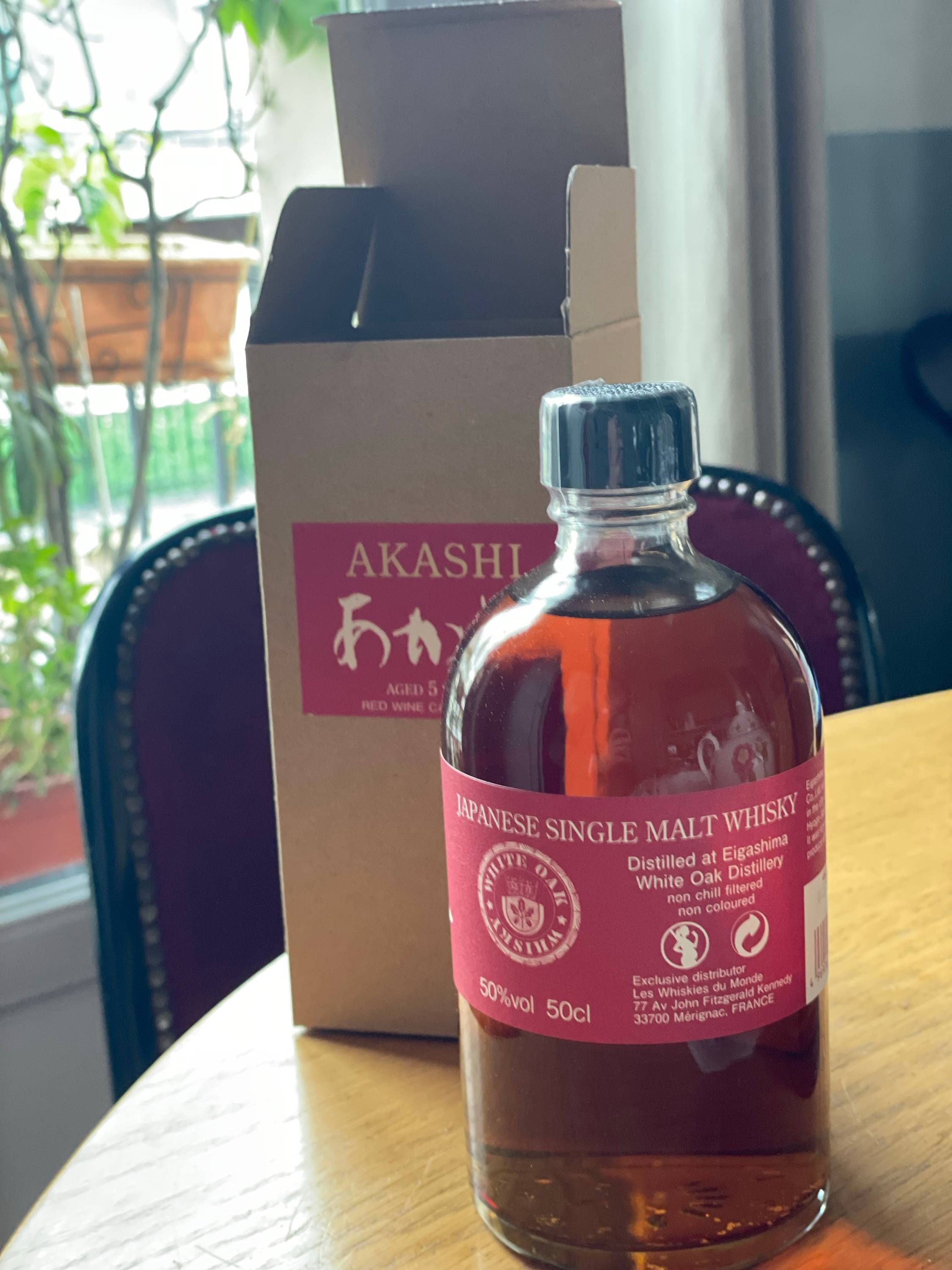 Vends bon whisky japonais single malt