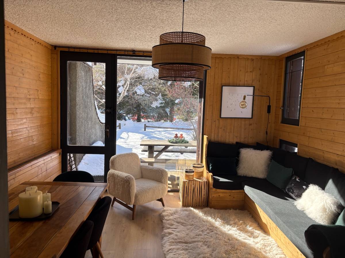 Loue appartement à Serre-Chevalier Chantemerle pied des pistes - 5 couchages