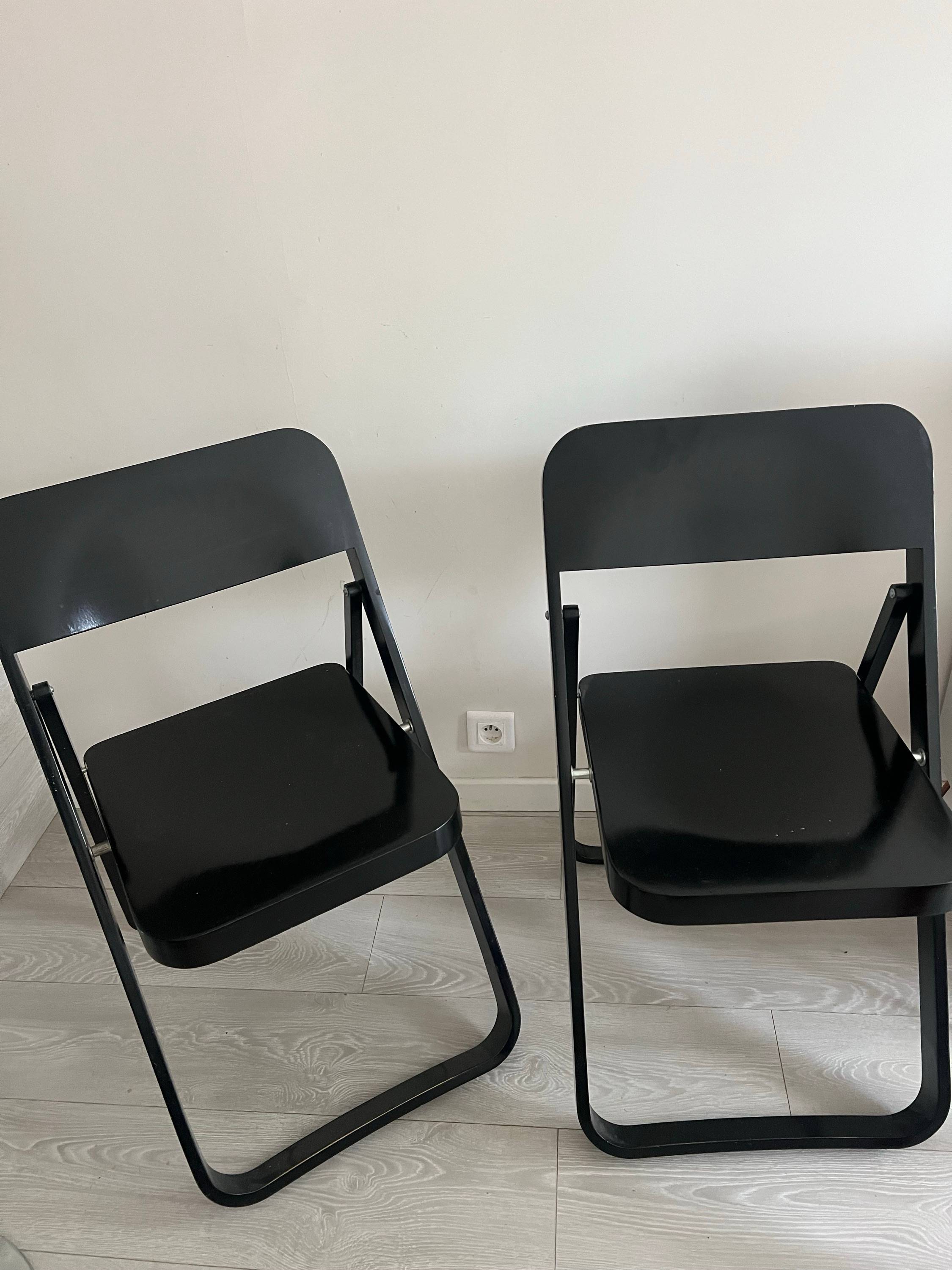 Vends lot de deux chaises pliantes