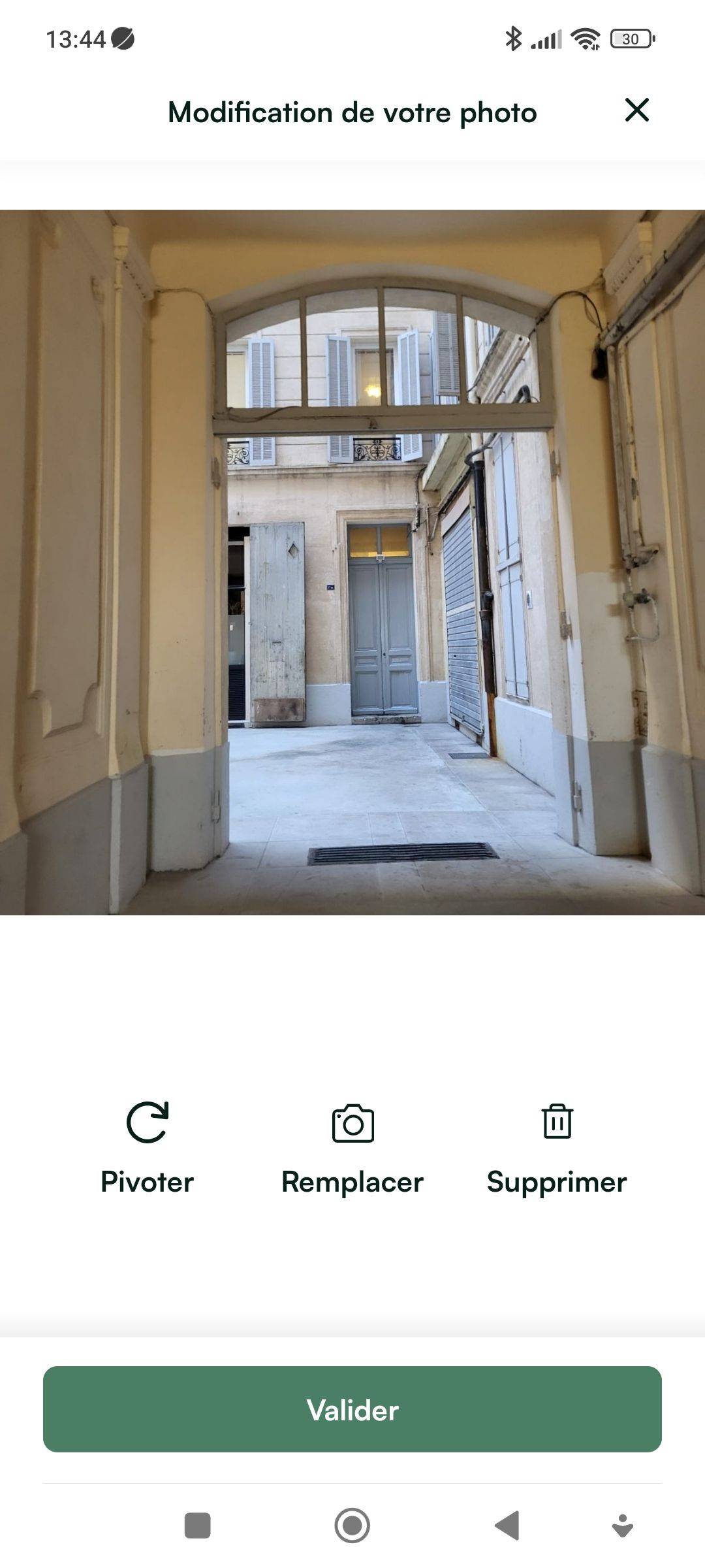 Une photo de l’annonce