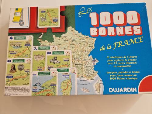 Jeu Les 1000 bornes de la France Dujardin