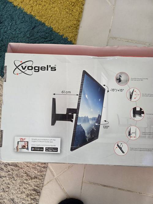 Vends support mural TV orientable Vogel’s