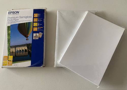 Vends lot de 3 paquets de papier photos