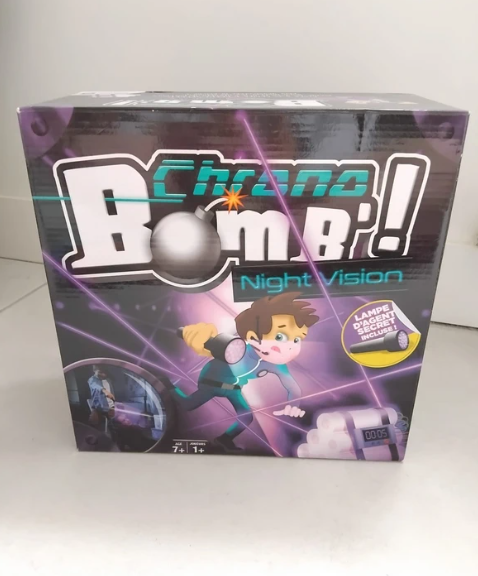 Vends jeu de société Chrono Bomb Night Vision presque neuf