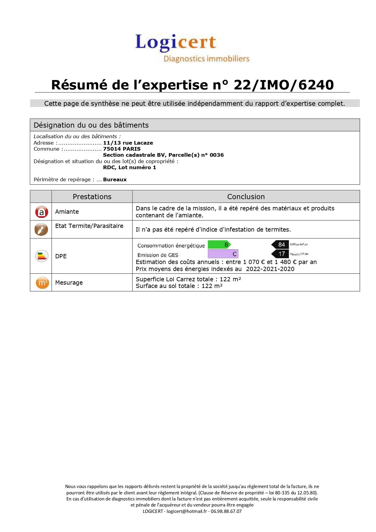 Une photo de l’annonce