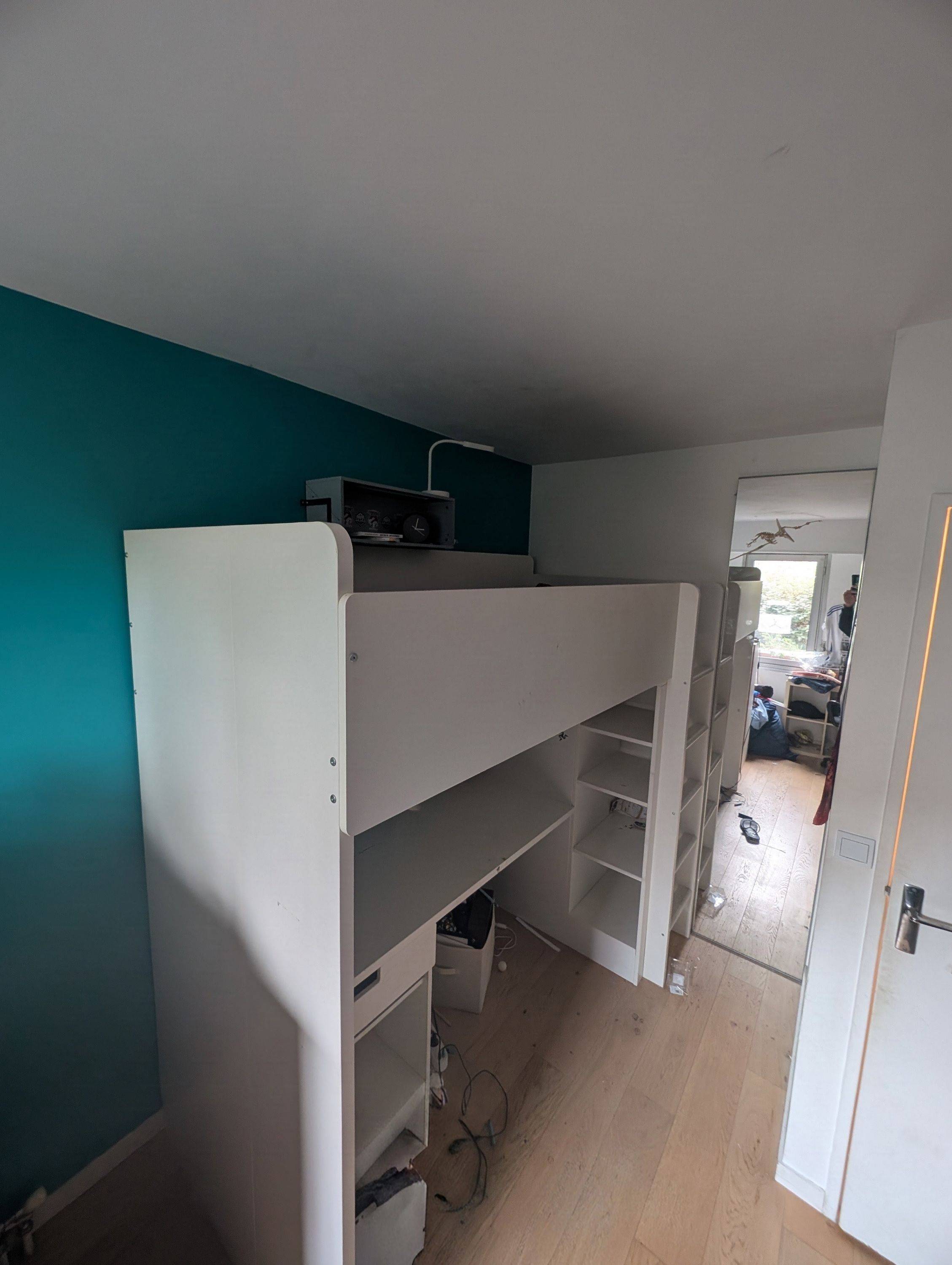 Vends lit mezzanine Småstad
