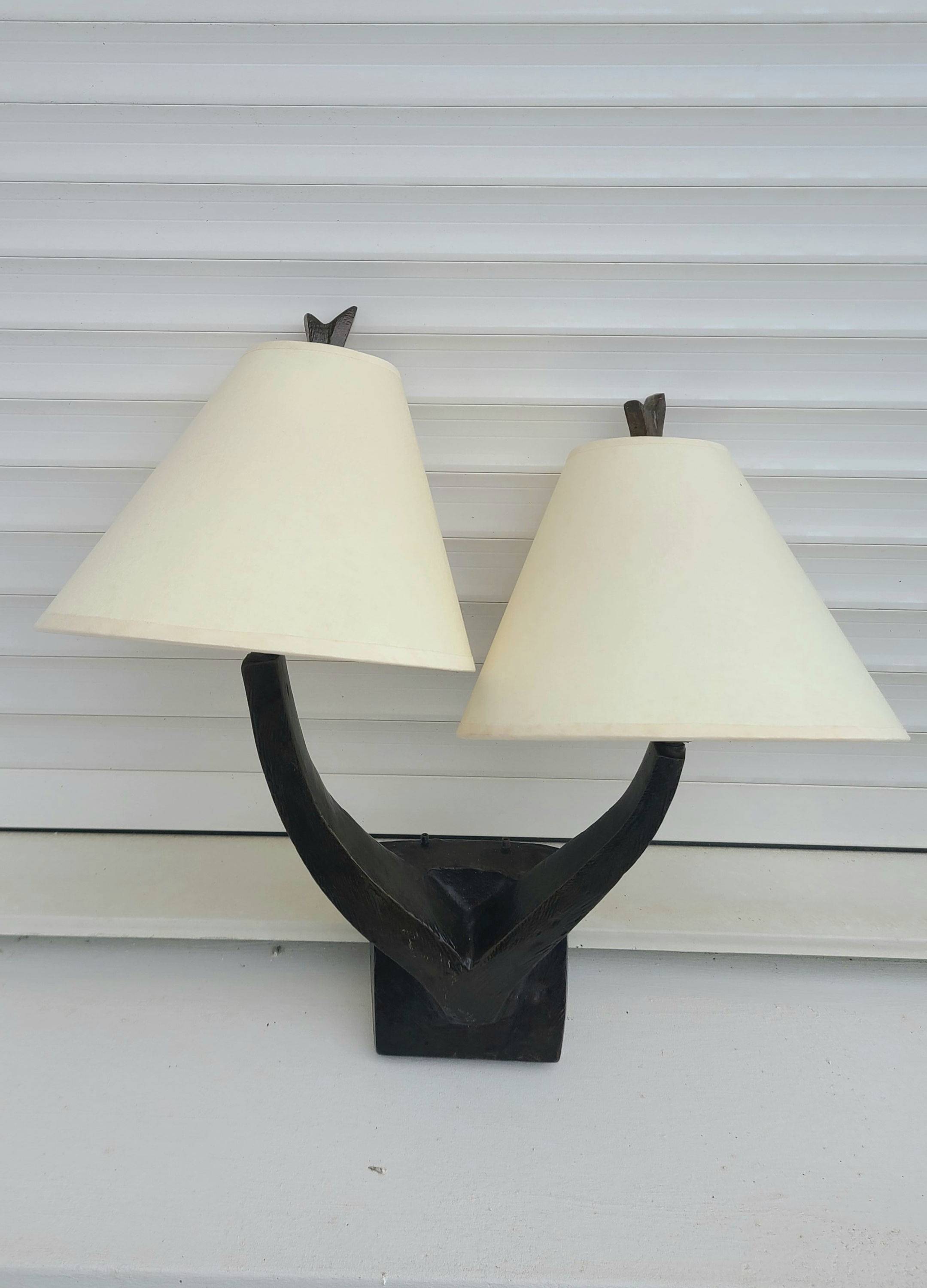 Vends applique en bronze objet insolite