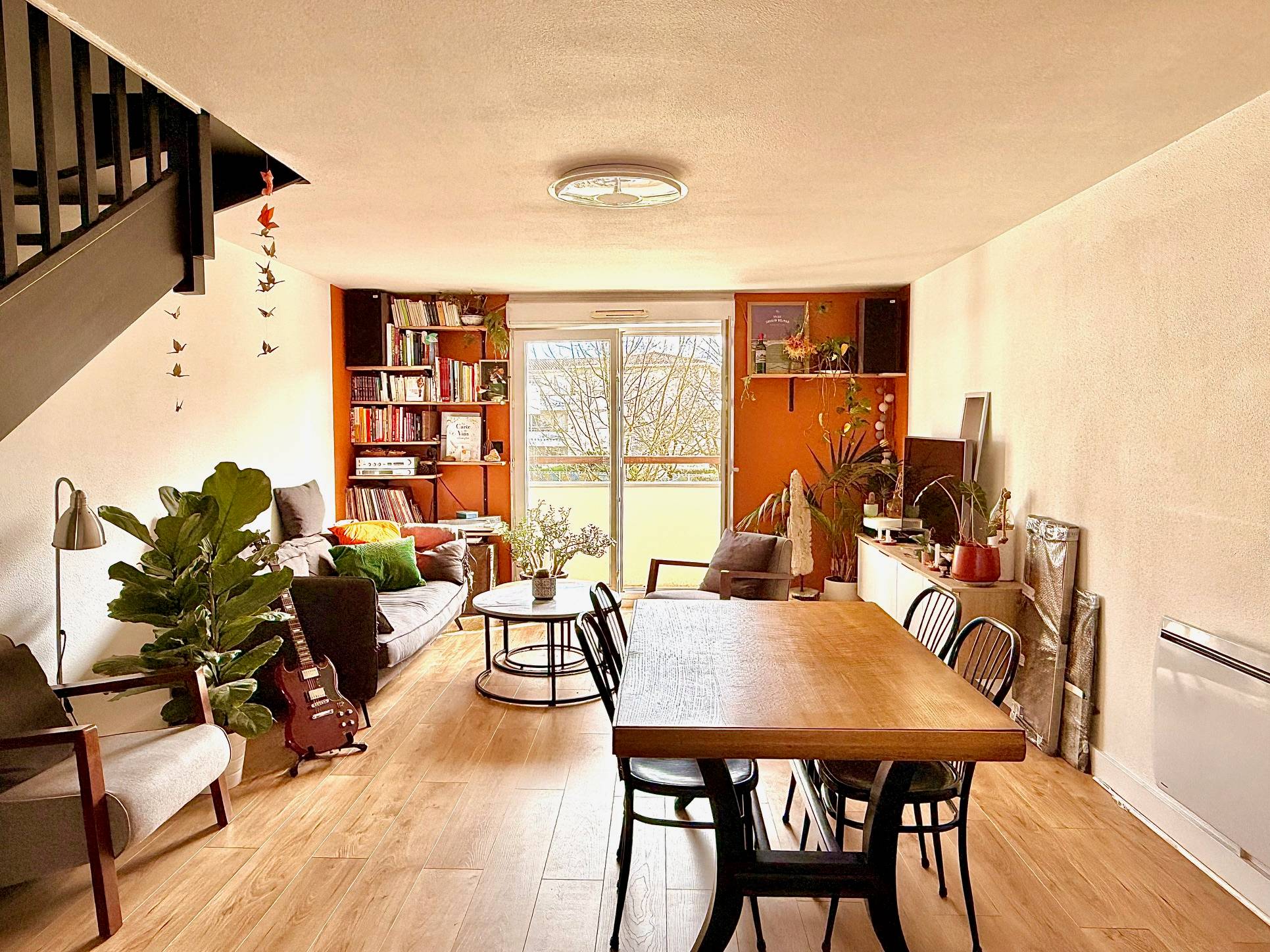 Vends appartement duplex T3 rénové - 66m² - Bordeaux Rive Droite