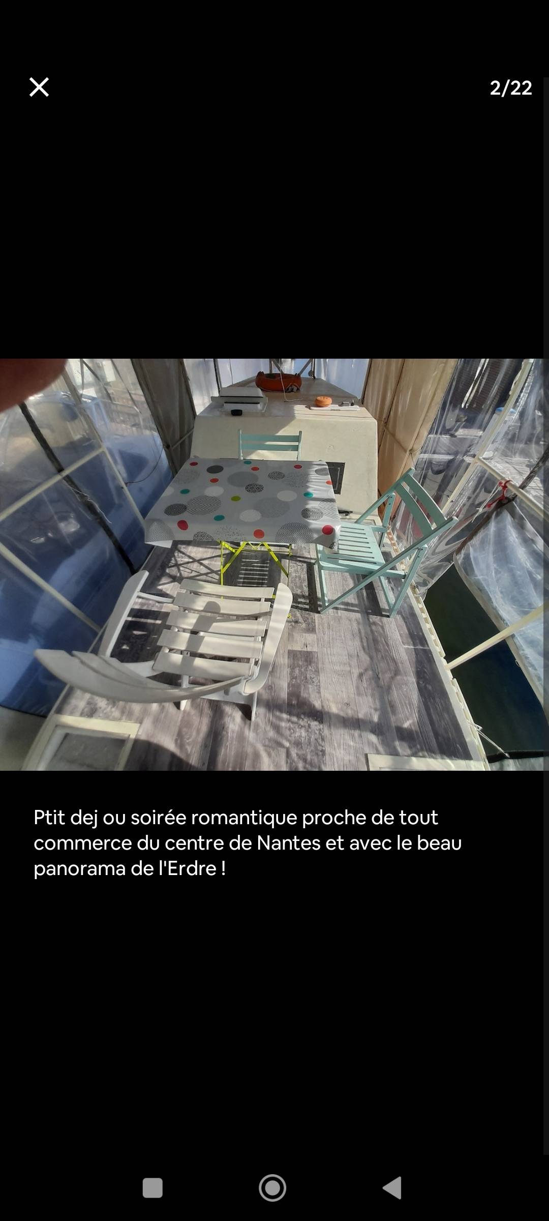 Une photo de l’annonce
