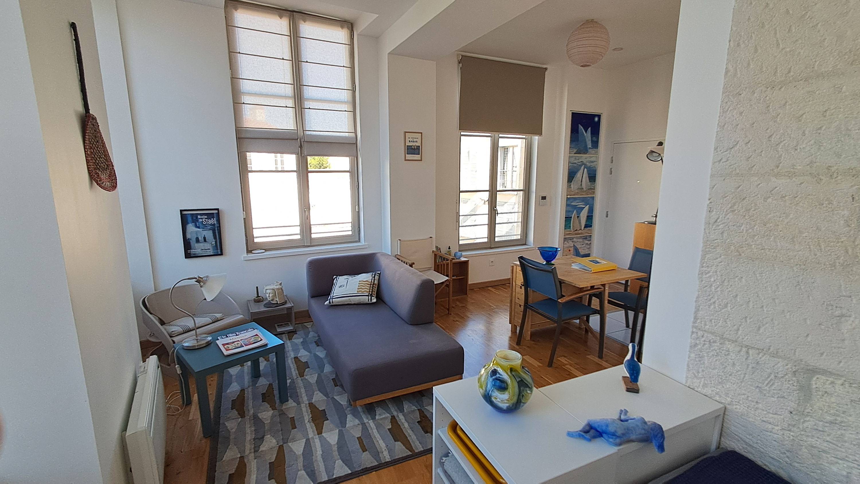 Loue appartement charmant et lumineux hypercentre de La Rochelle - 3 couchages