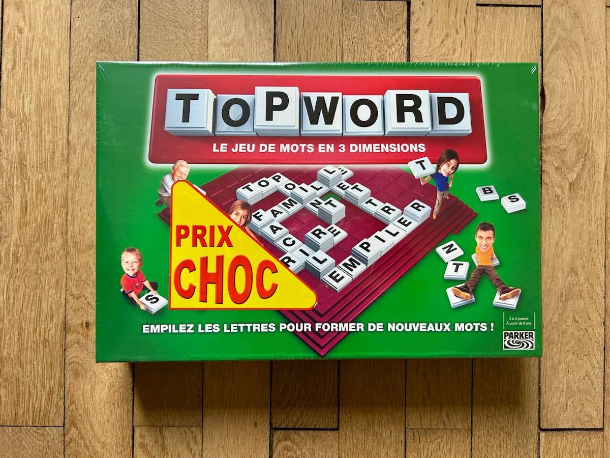 Jeu de société neuf - Topword