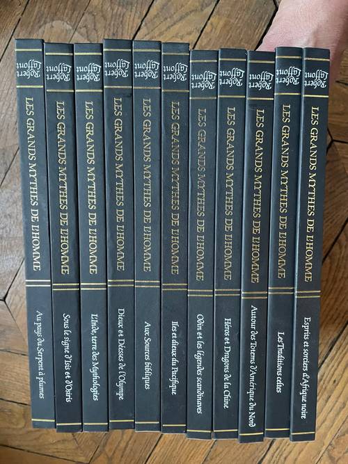 Vends série de beaux livres "Les grands mythes de l’homme"