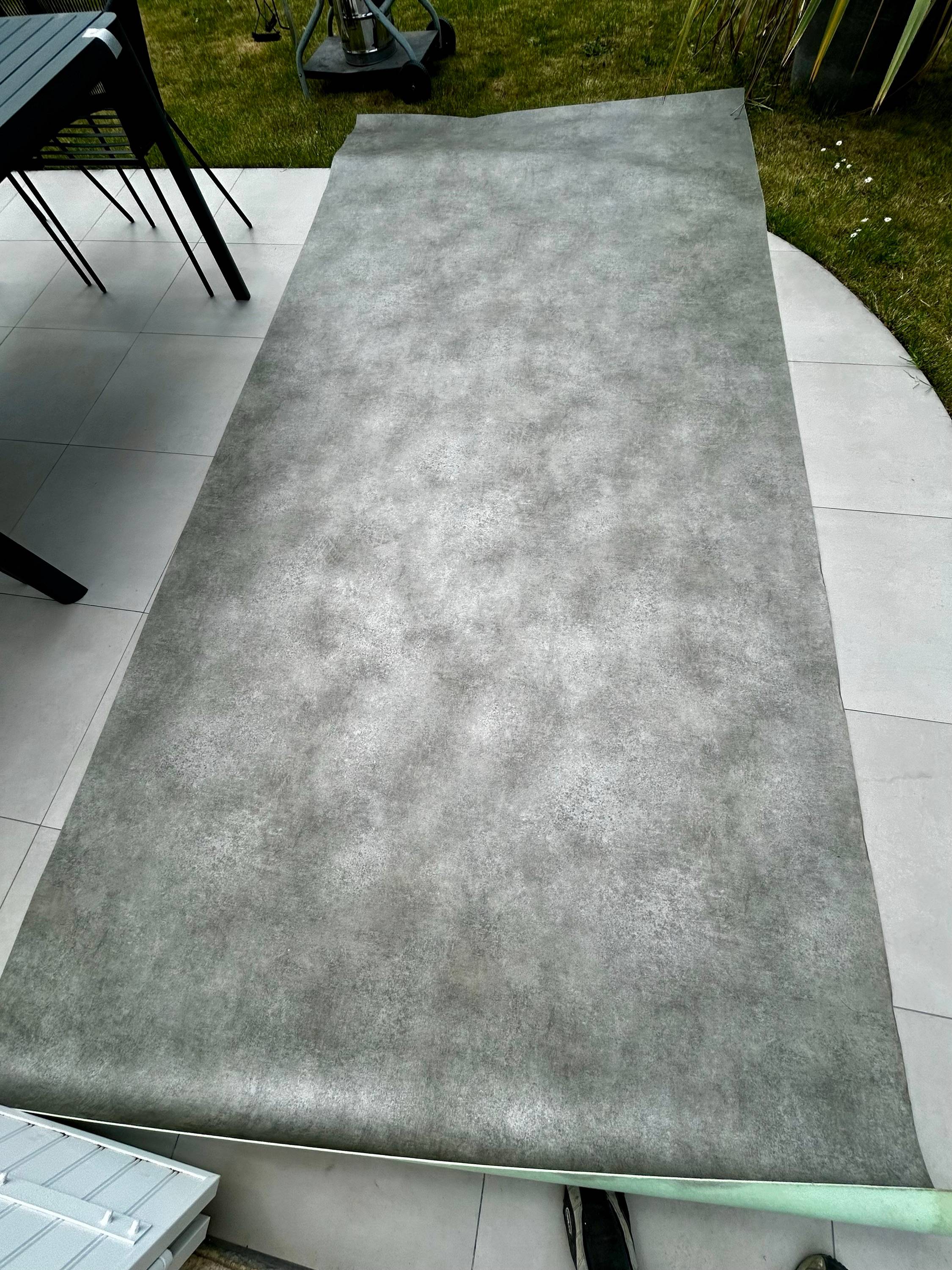 Vends revêtement de sol en PVC, béton ciré