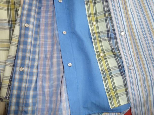 Vends 17 chemises neuves "western" - Taille L