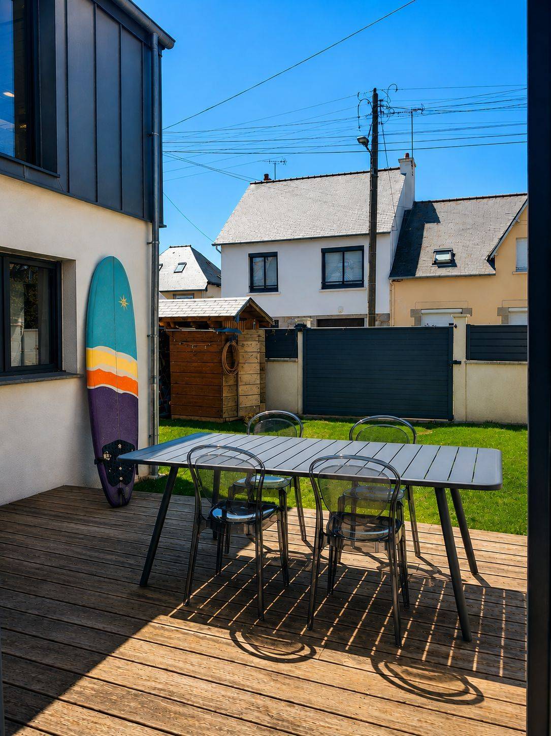 Loue maison à 300m de la plage Sillon, jacuzzi - 8 couchages - Saint-Malo (35)