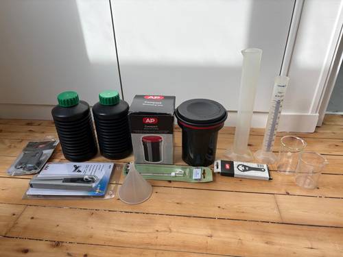 Vends kit de développement photo argentique
