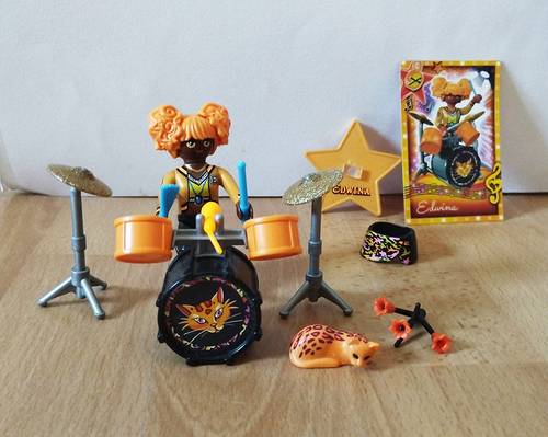 Vends Playmobil EverDreamerz Edwina chanteuse