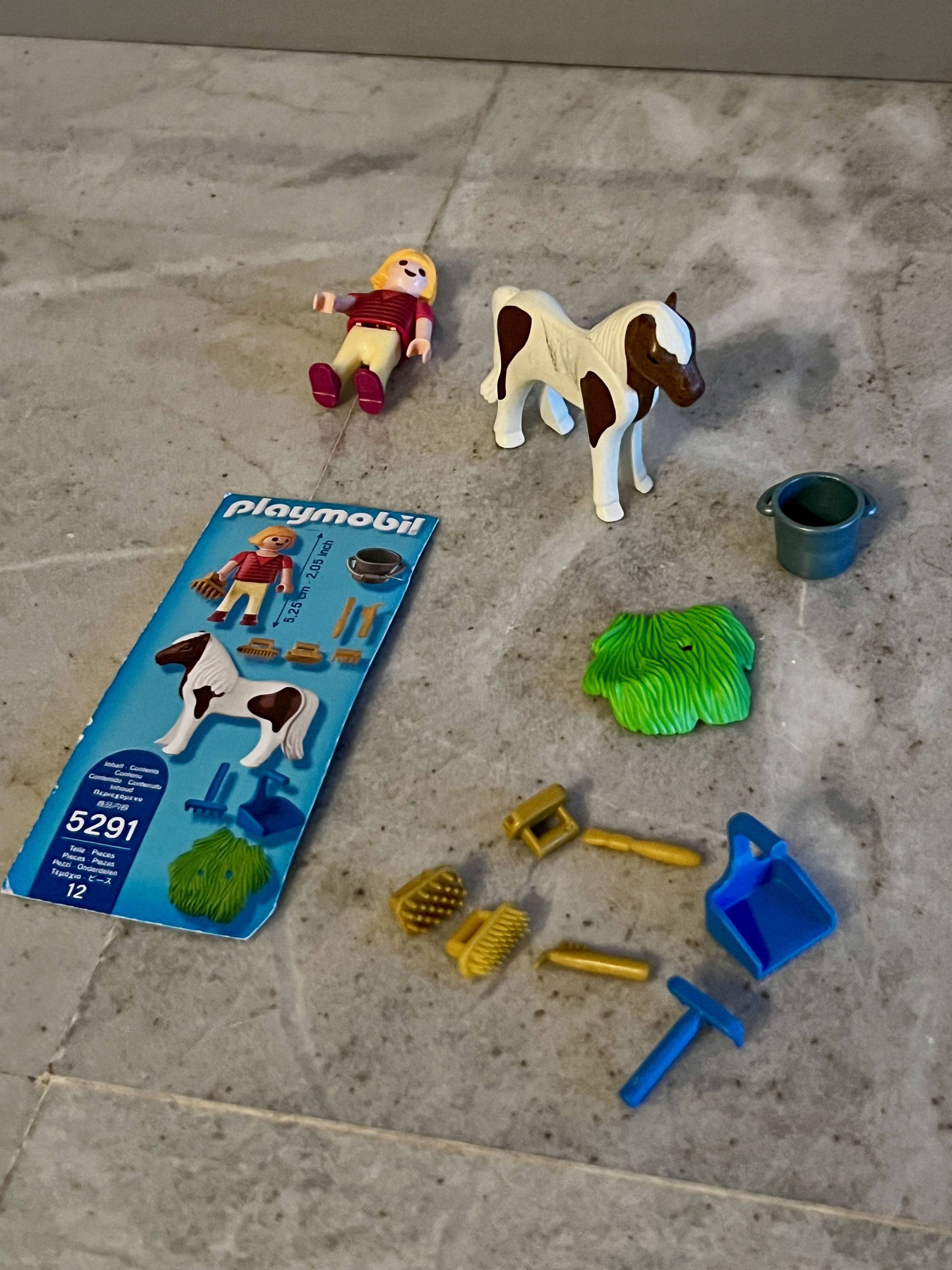 Playmobil cheval 5291 - Enfant avec poney - complet