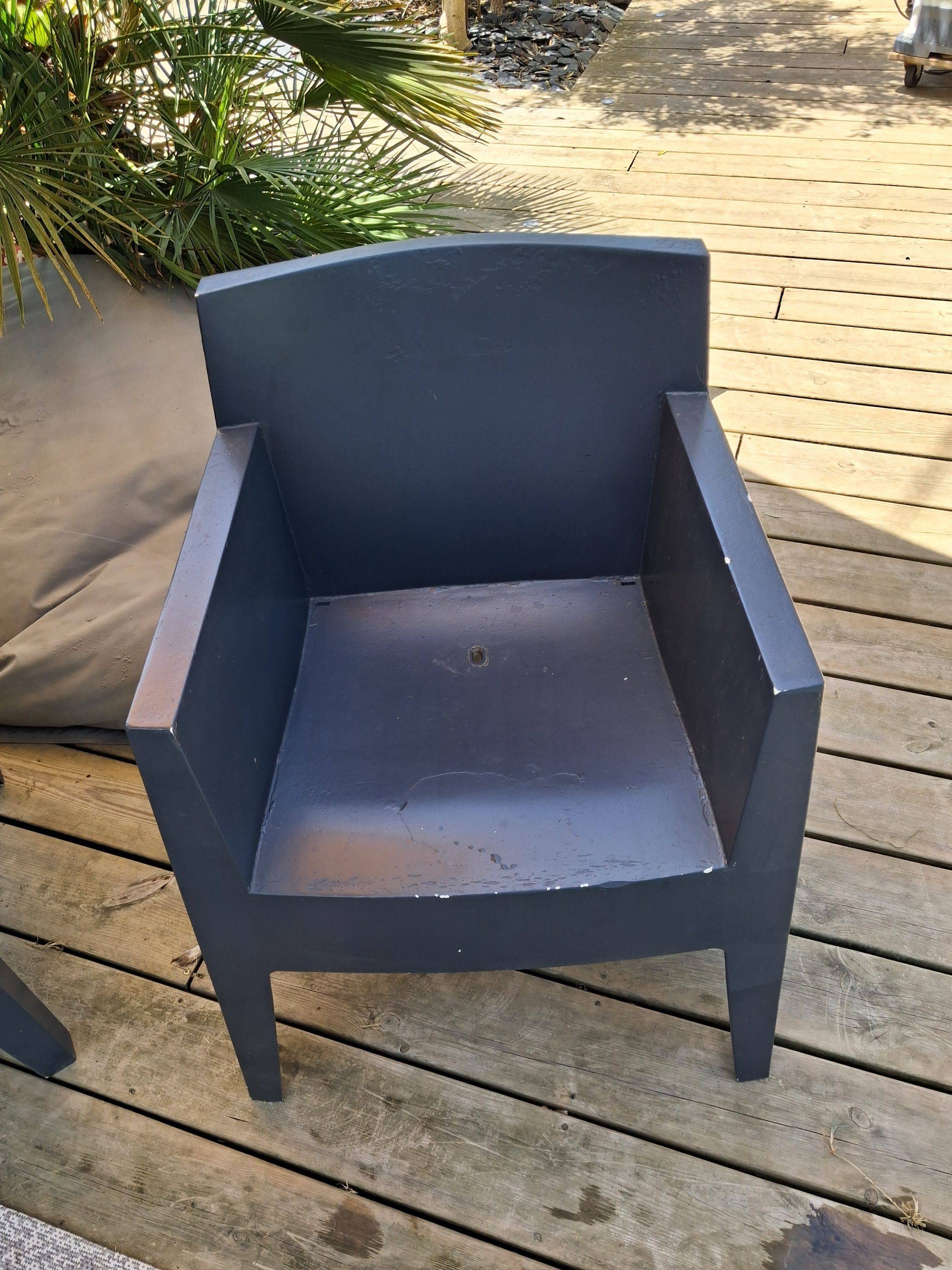 Vends 5 fauteuils de jardin Philippe Starck