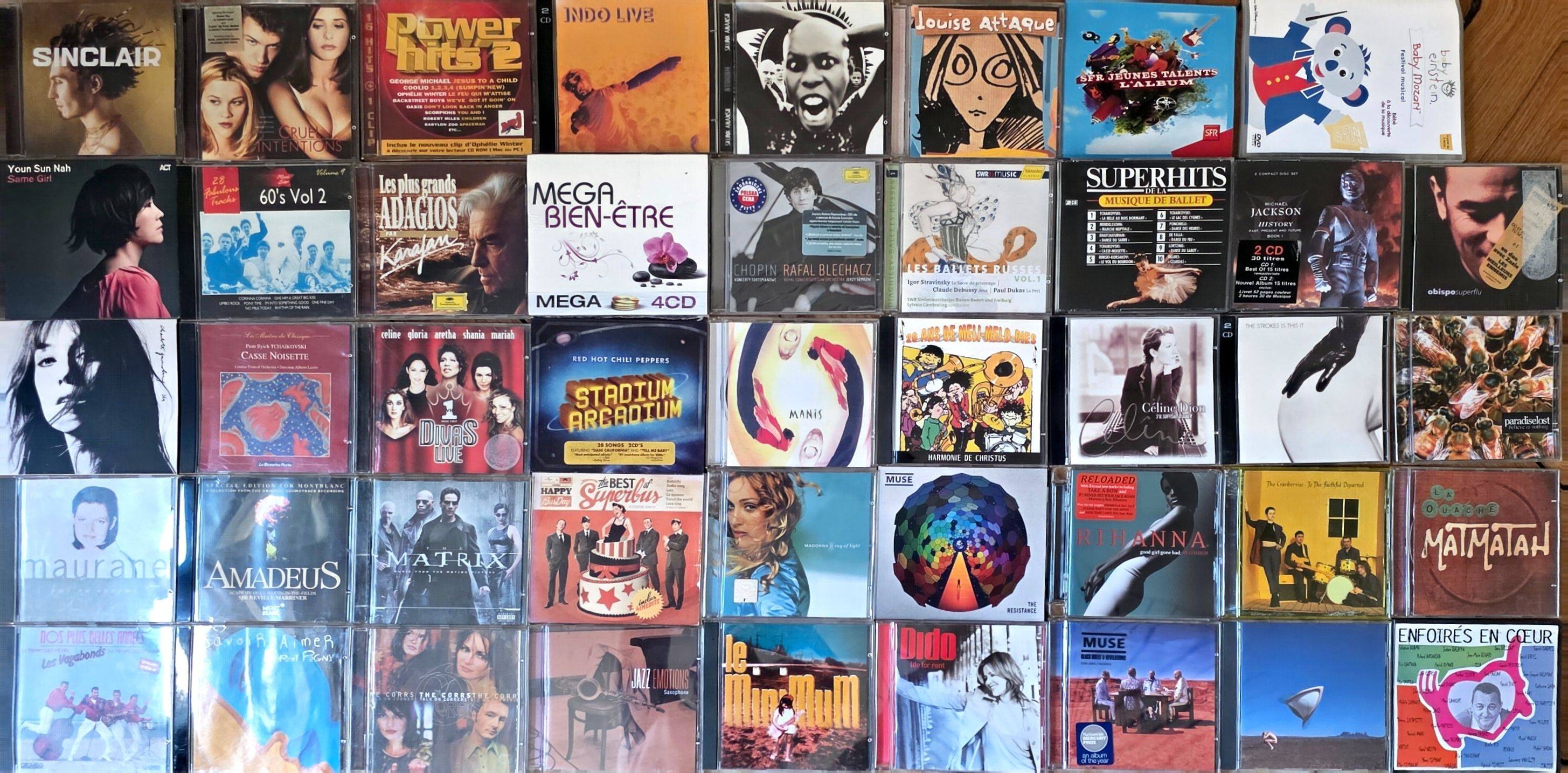 Vends CD musique