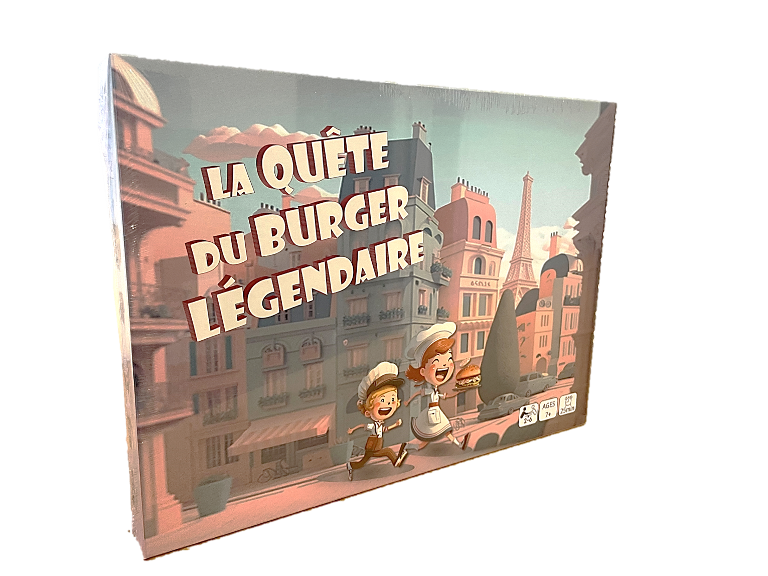 Destockage jeux de société enfants : La quête du burger légendaire et Sauce qui peut