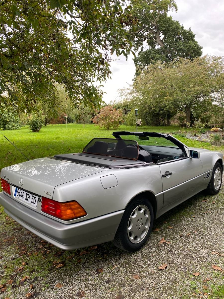 Vends Mercedes 600 SL V12