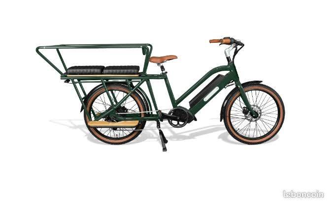 Vends vélo longtail/cargo électrique Brumaire