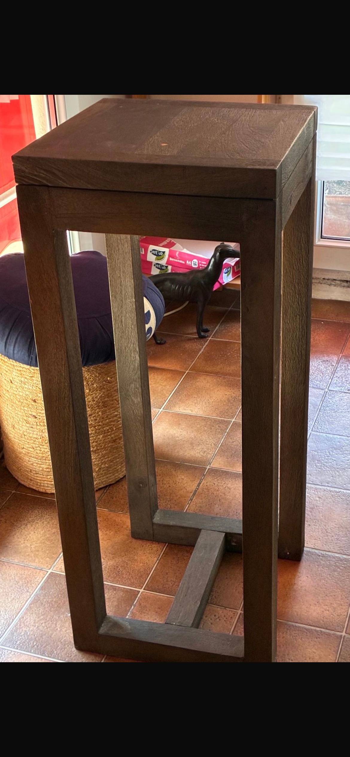 Vends socle en bois de manguier