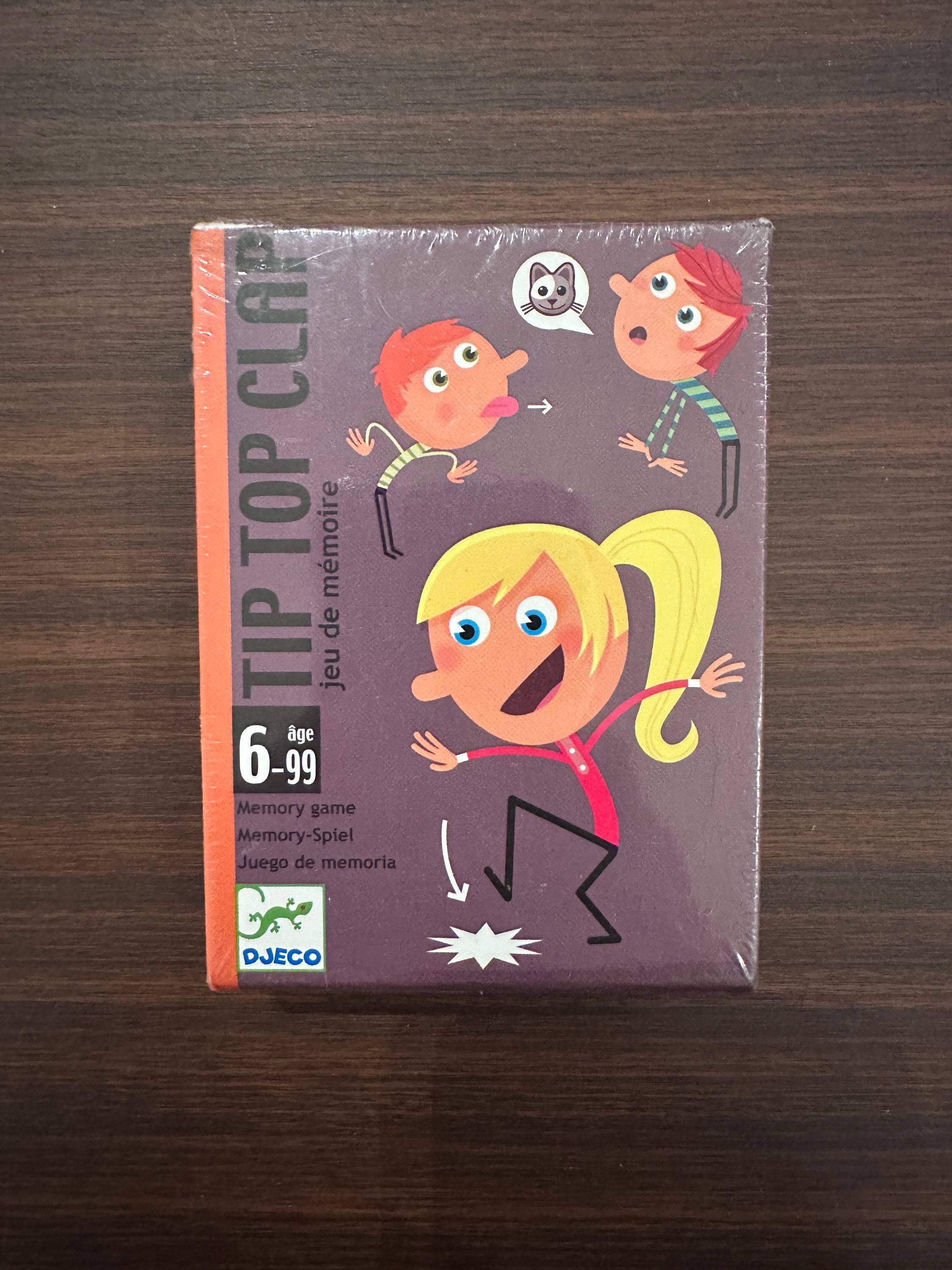 Jeu de cartes "Tip Top Clap", Djeco, Neuf sous blister