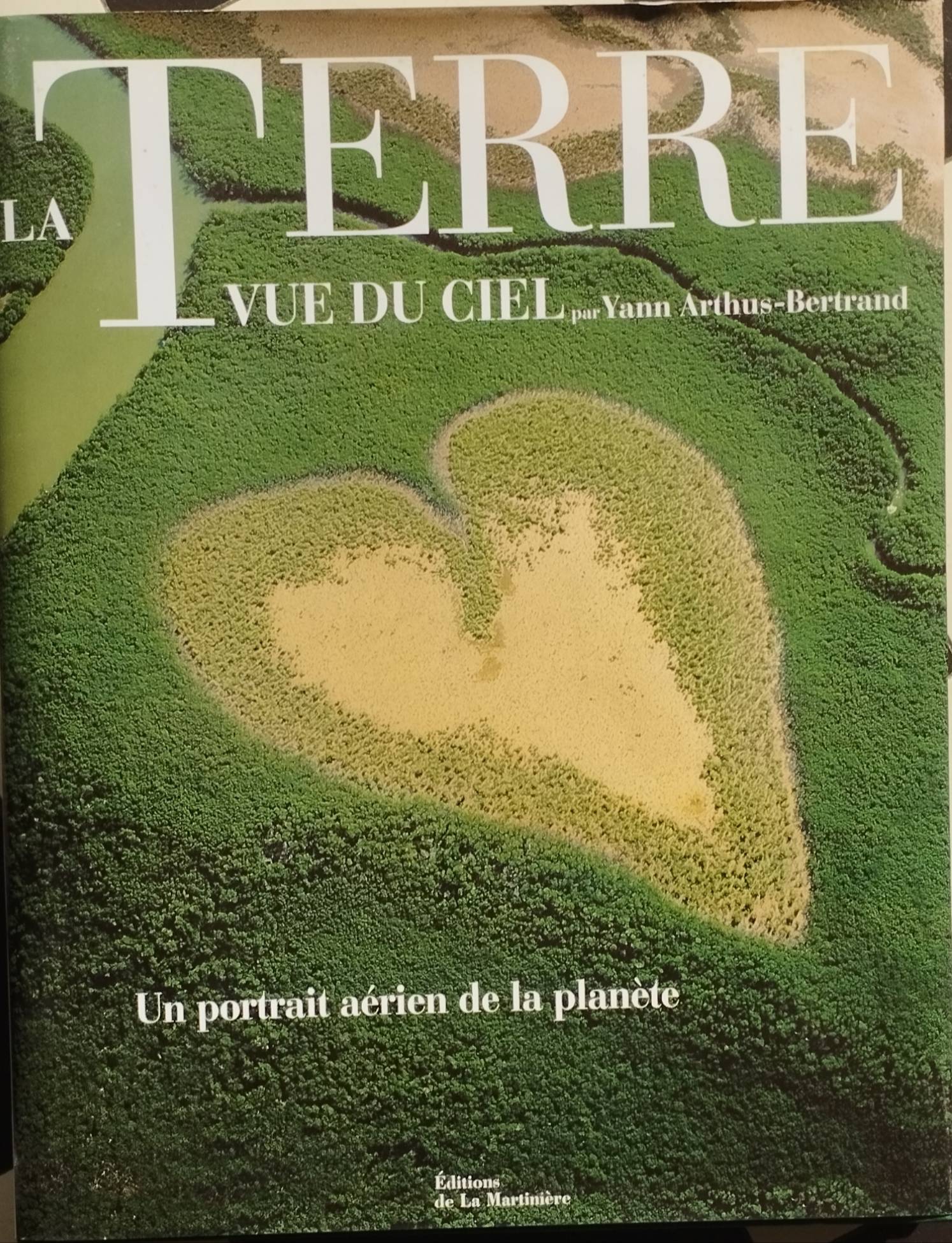 Vends livre La Terre vue du ciel