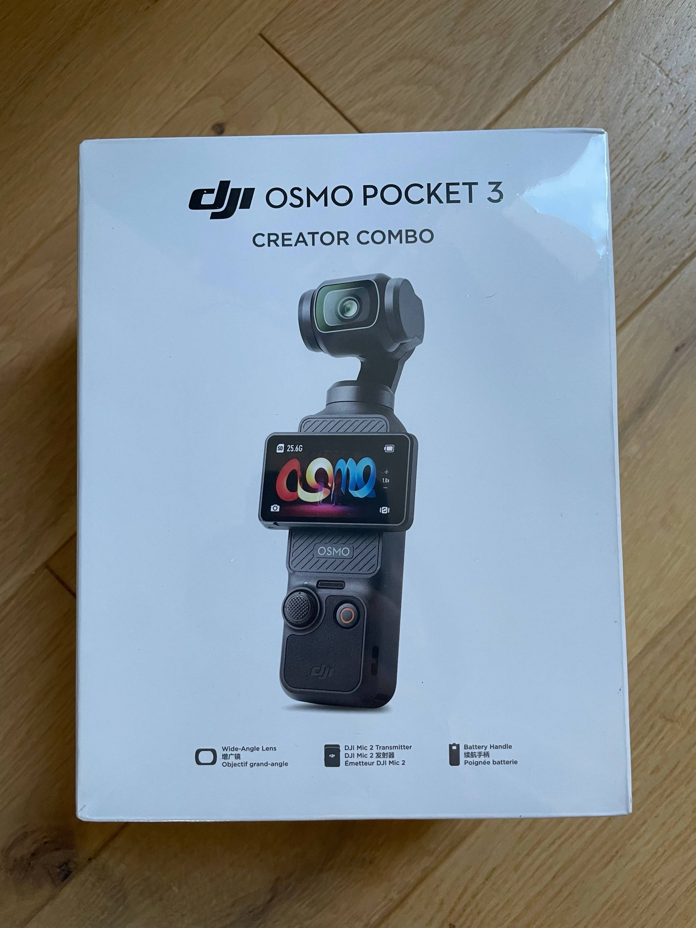 Vends caméra DJI Osmo Pocket 3 Creator Combo neuf