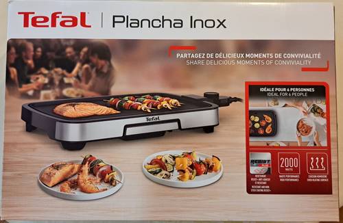 Vends plancha inox Tefal