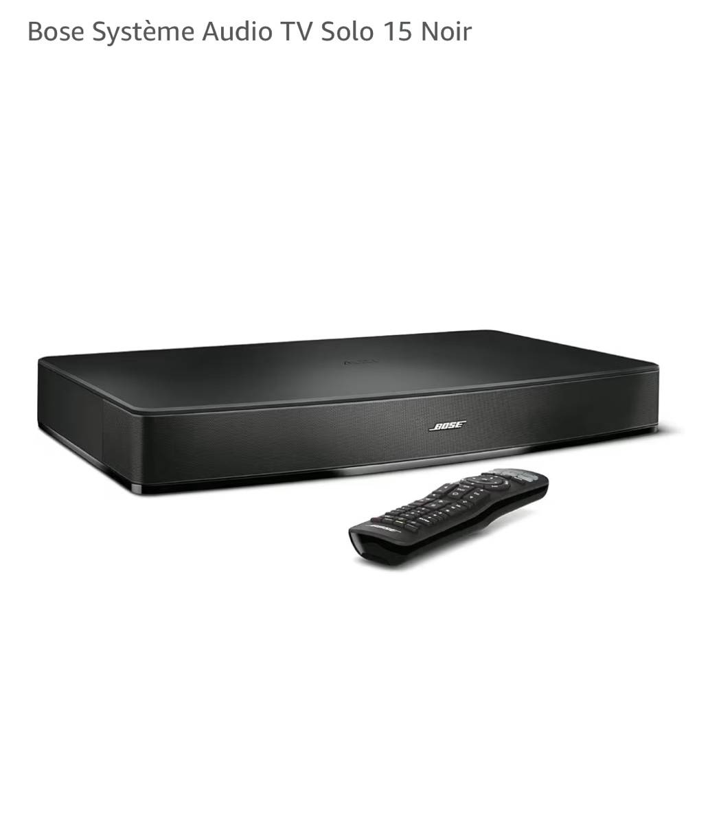Bose barre de son SOLO 15
