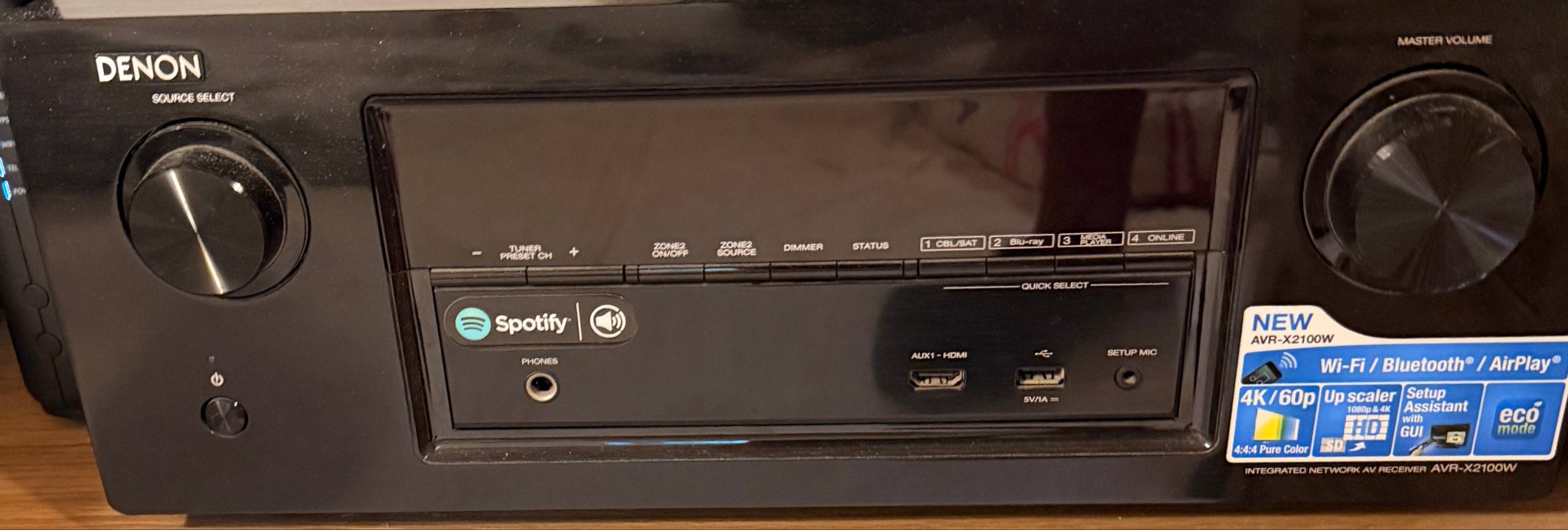 Vends home cinéma Denon + système Cabasse