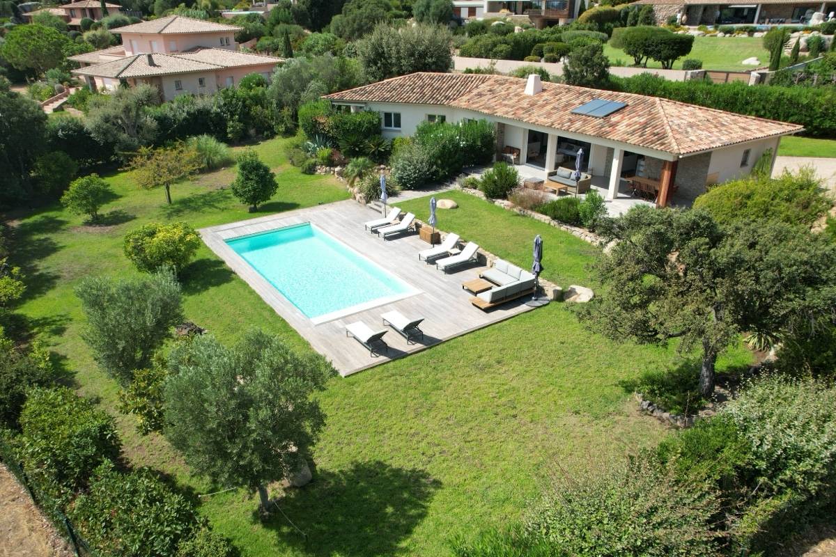 Loue villa corse-piscine-mer - 10 couchages, Zonza (20)