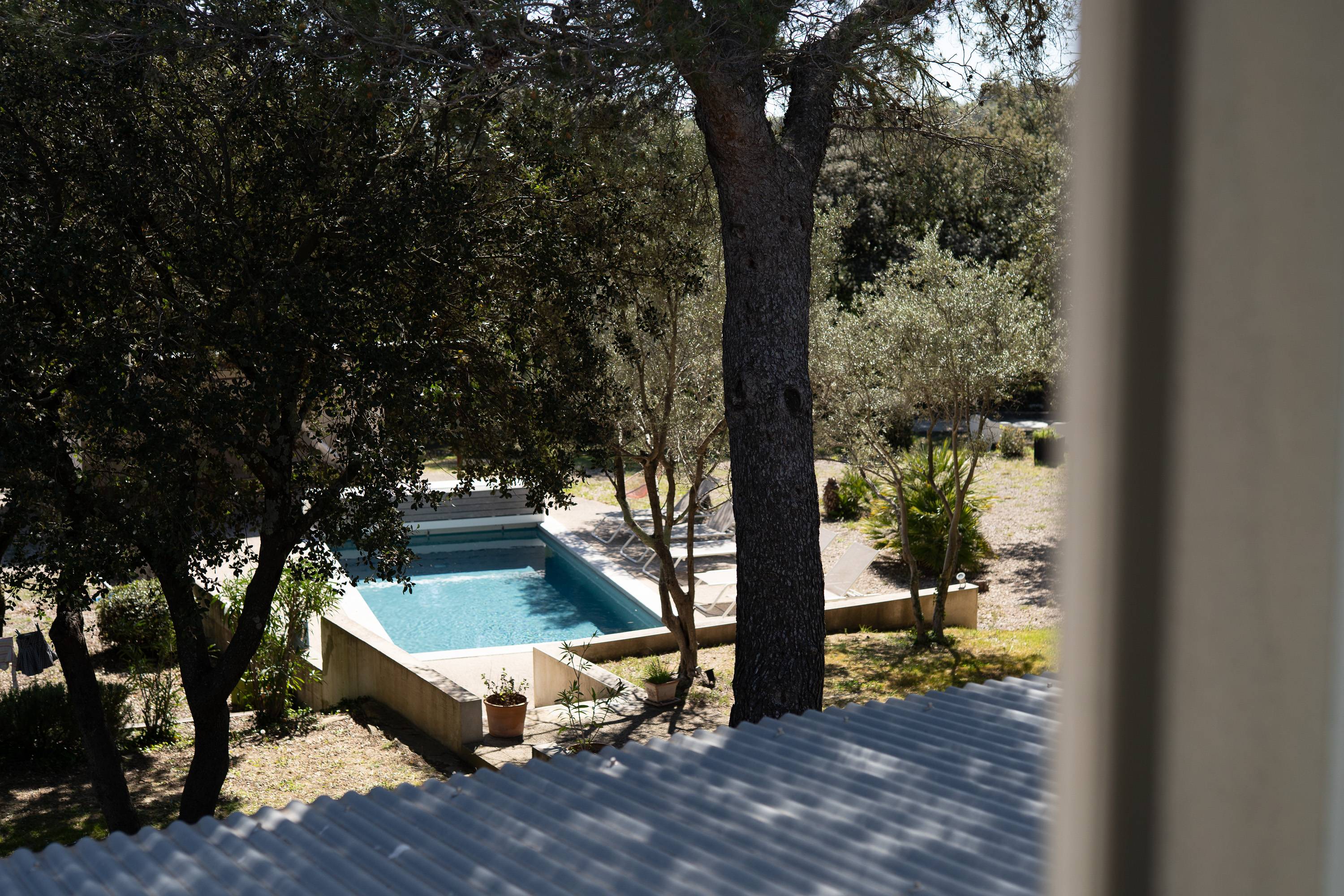 Loue Villa familiale contemporaine au cœur des vignes - 5 chambres, 12 couchages- Lagarde-Paréol (84)