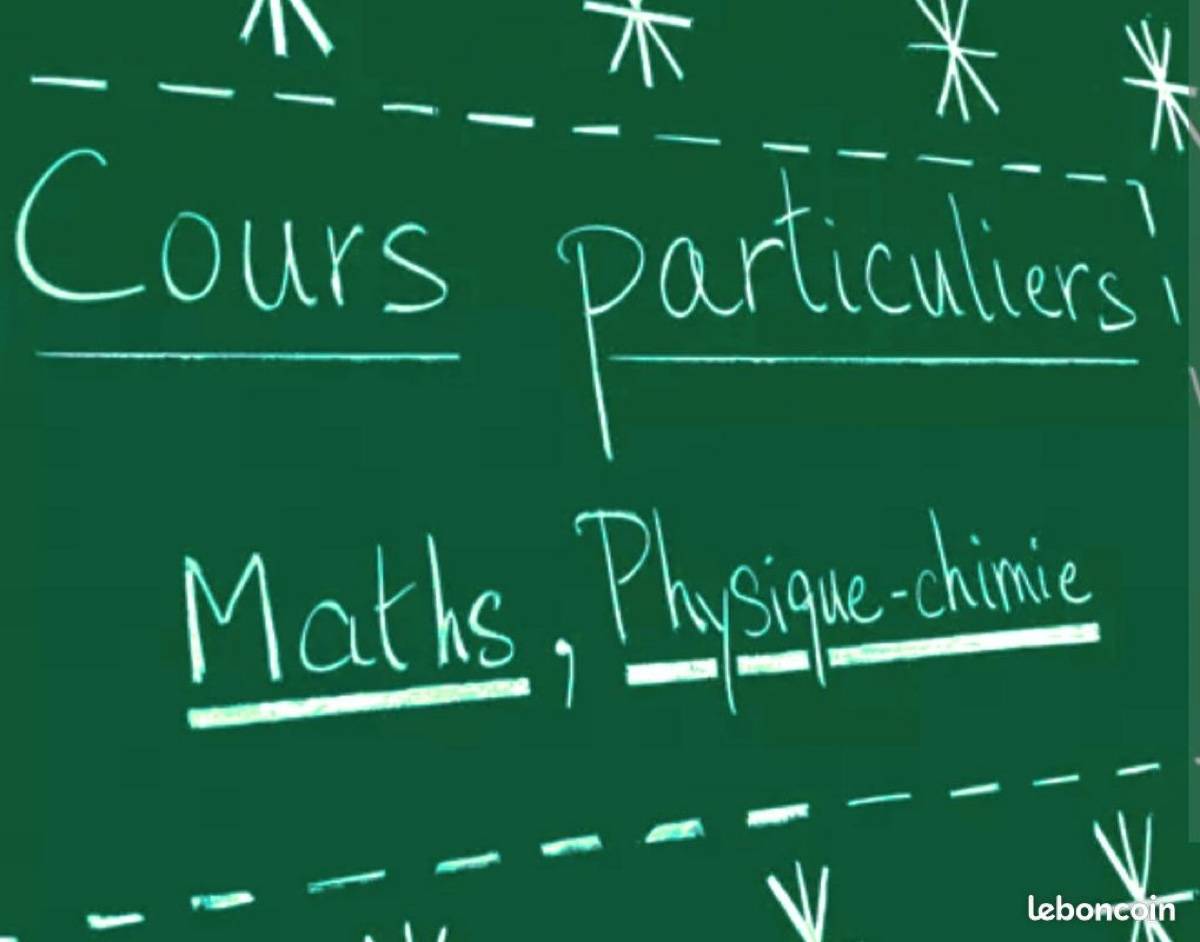 Propose cours de mathématiques, physique et sciences de l’ingénieur ou aide aux devoirs (collège, lycée) à Paris