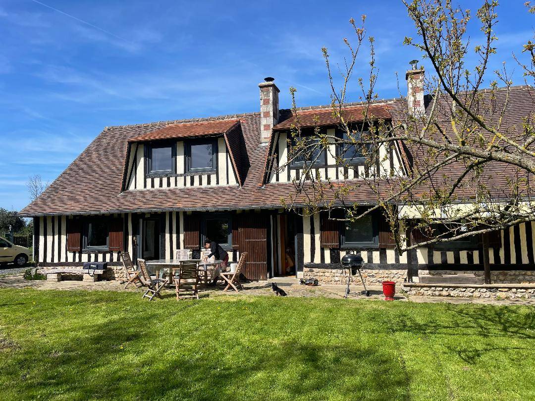 Loue maison authentique longère normande à proximité d’une réserve naturelle de la Seine - 6 couchages
