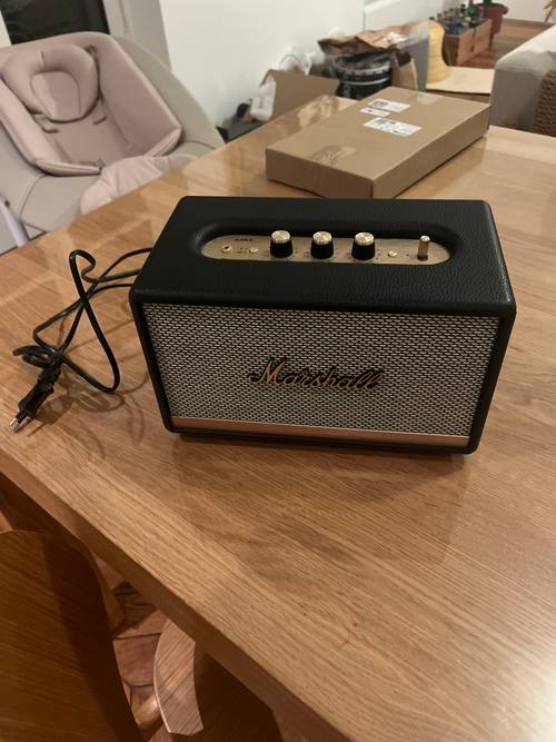 Enceinte Marshall noir Action III (3) sans fil - Comme neuf