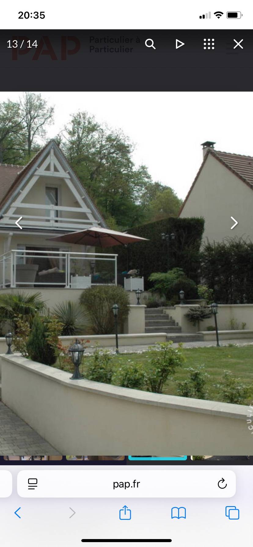 Une photo de l’annonce