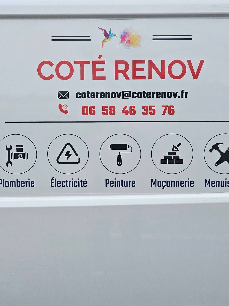 CÔTÉ RENOV Propose Services - Électricité Peinture Carrelage Parquet