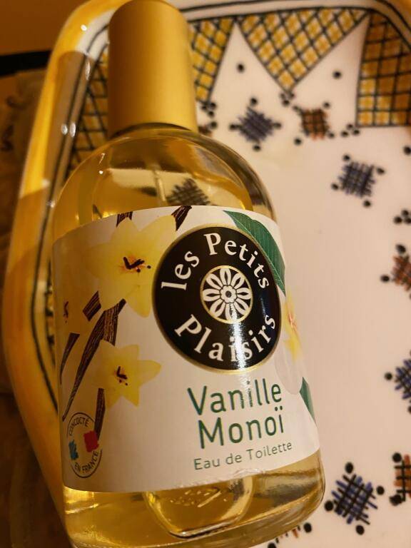 Eau de toilette Vanille Monoï marque les Petits Plaisirs