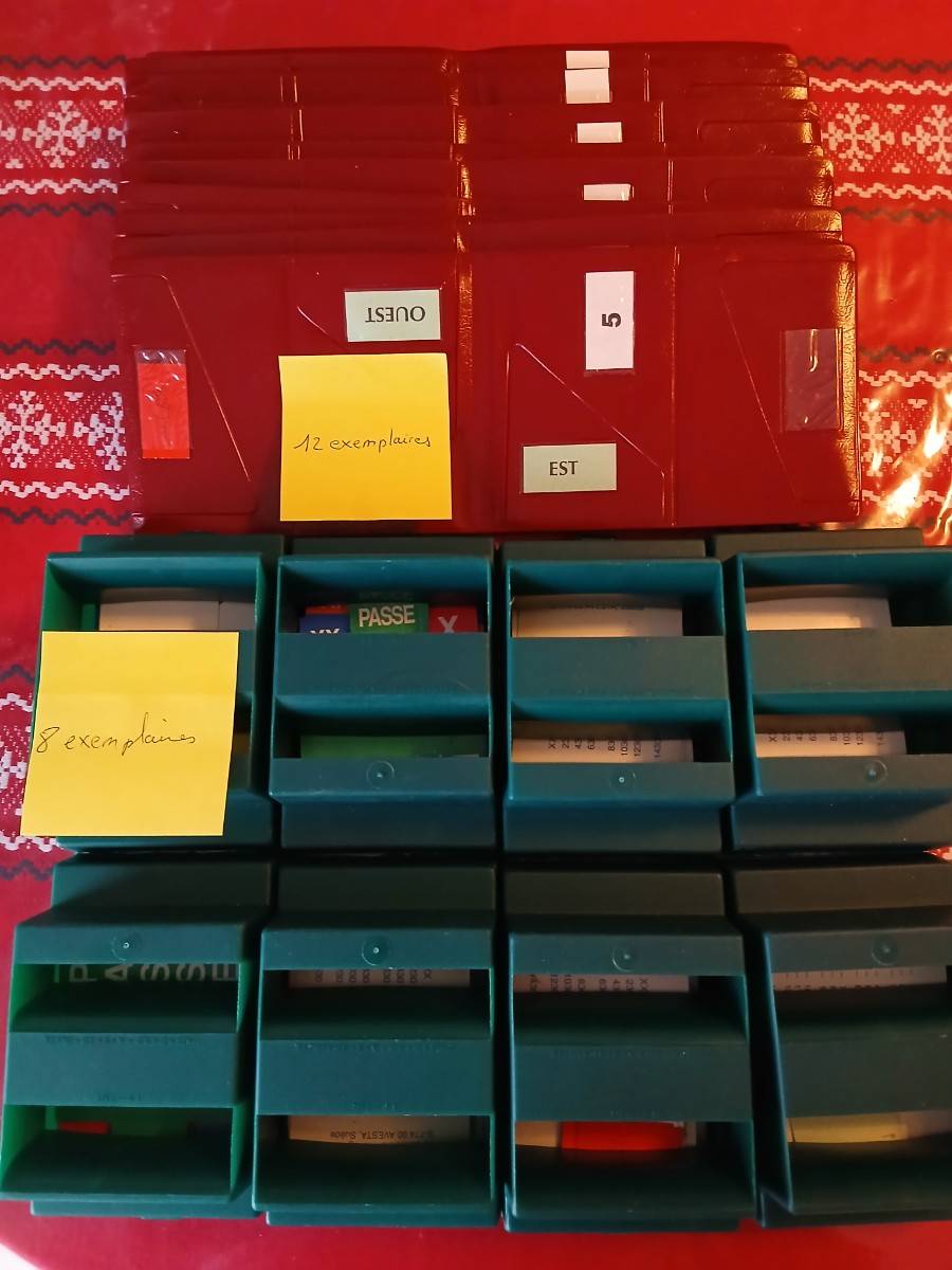 Vends accessoires de jeu Bridge, excellent état