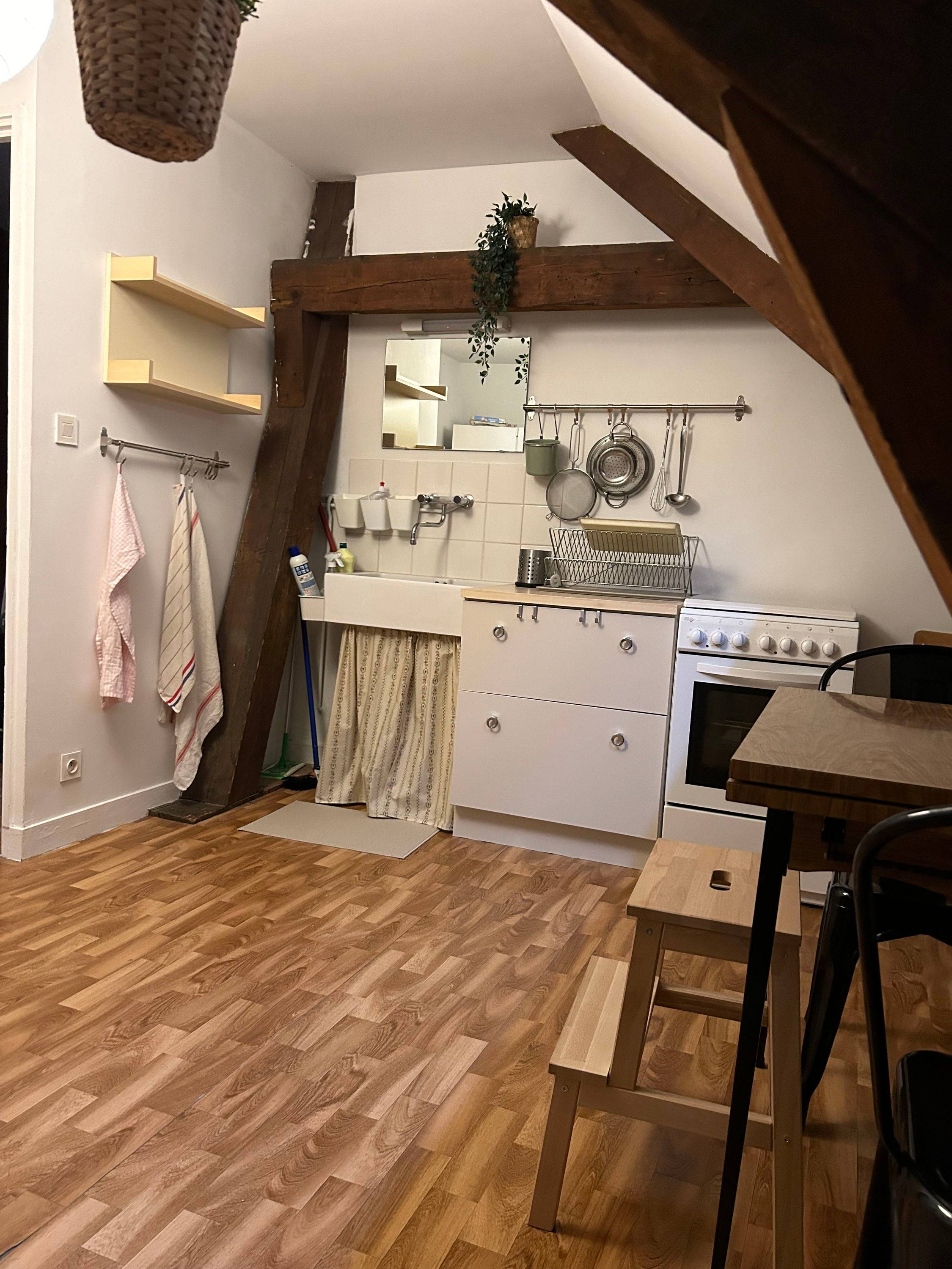Loue belle chambre meublée 18m² chez l’habitant - Dijon (21) + cuisine partagée