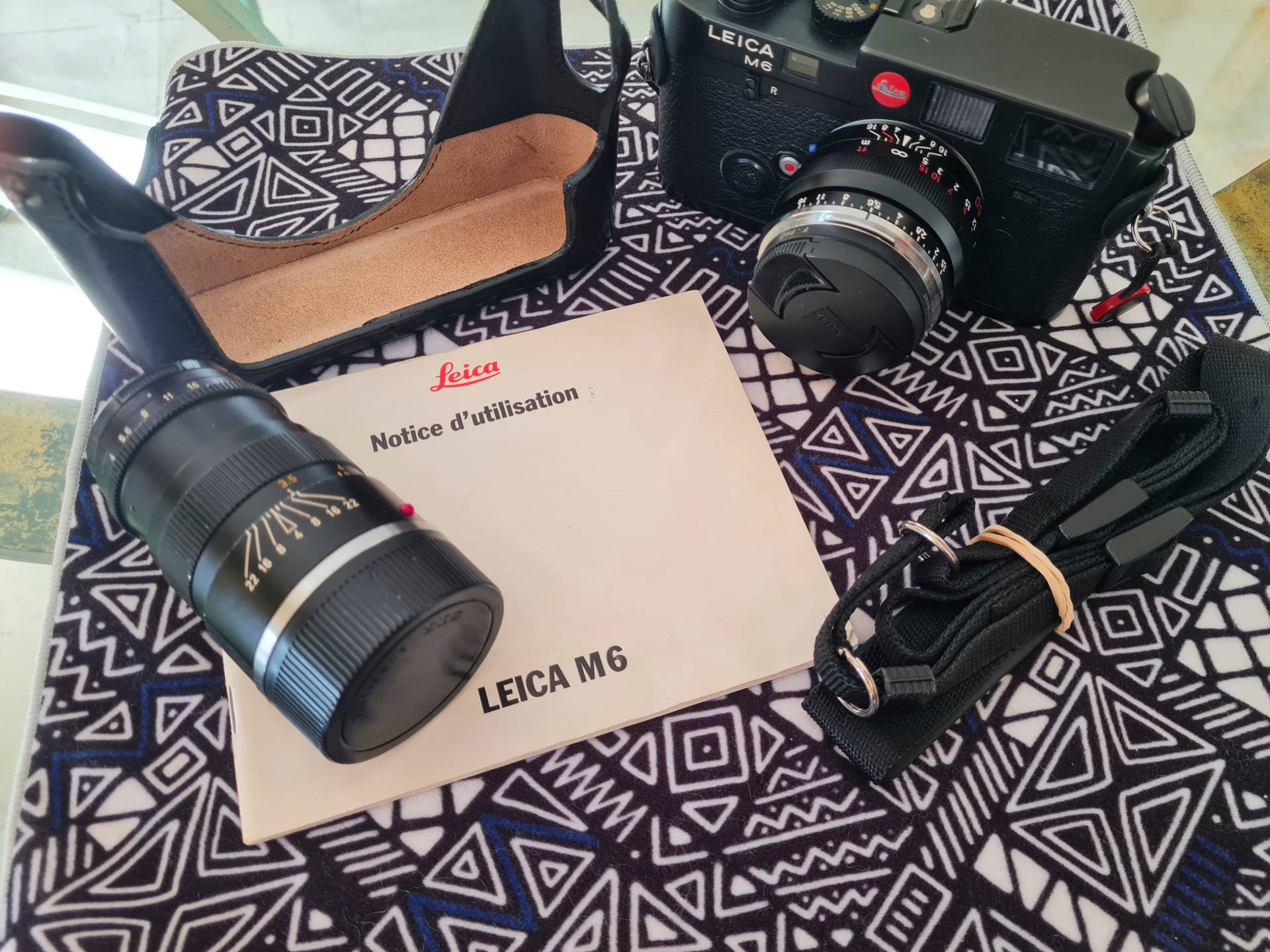 Vends boîtier Leica M6 et objectifs