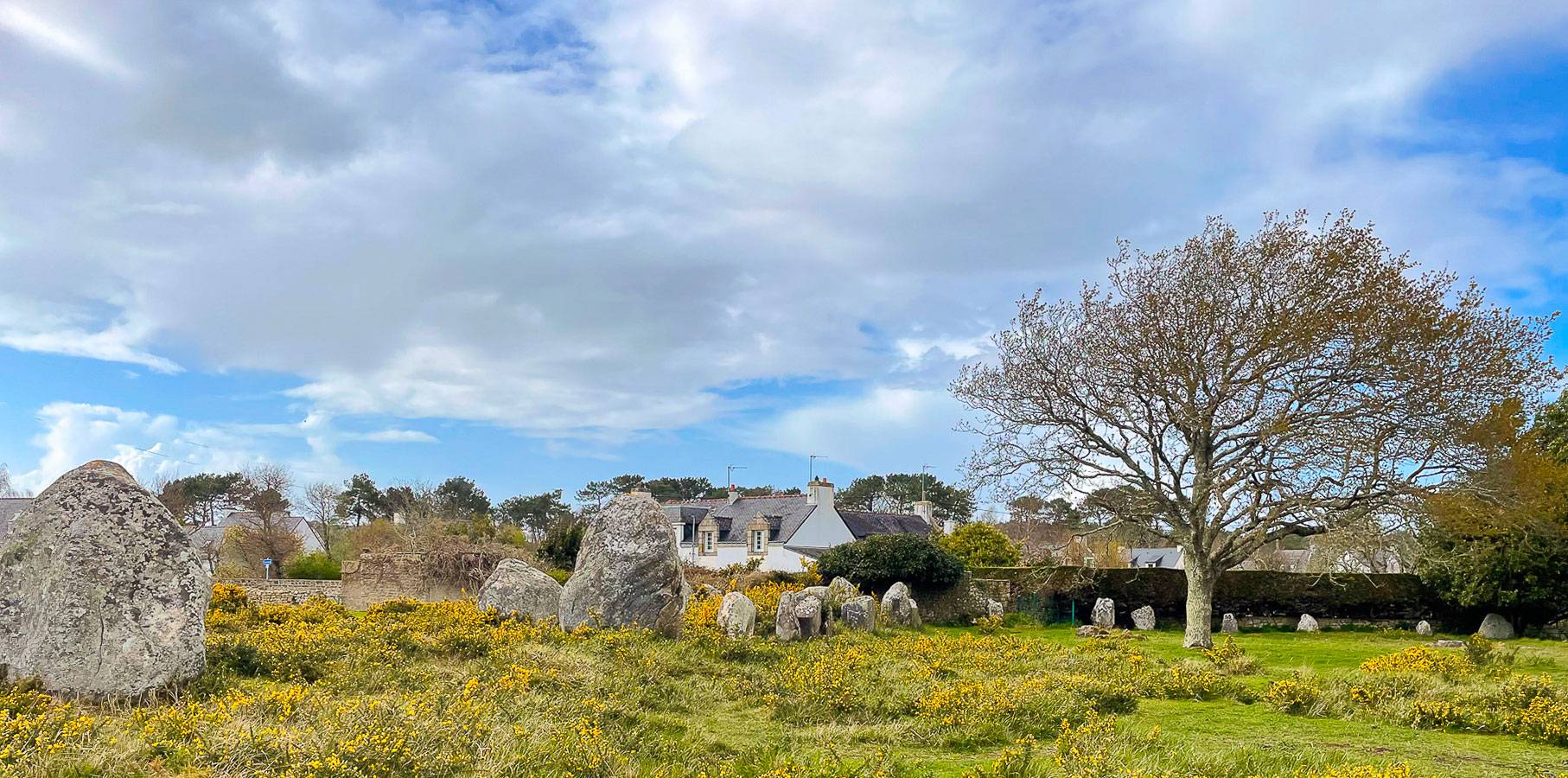 Loue gîte vue alignements de Carnac - 2 chambres, 6 couchages