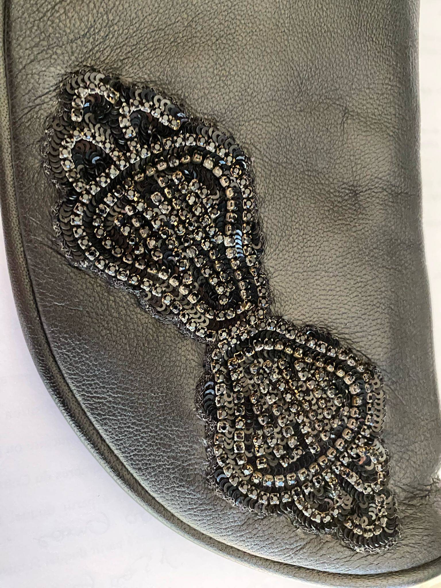 Vends pochette en agneau Ambre Babzoe