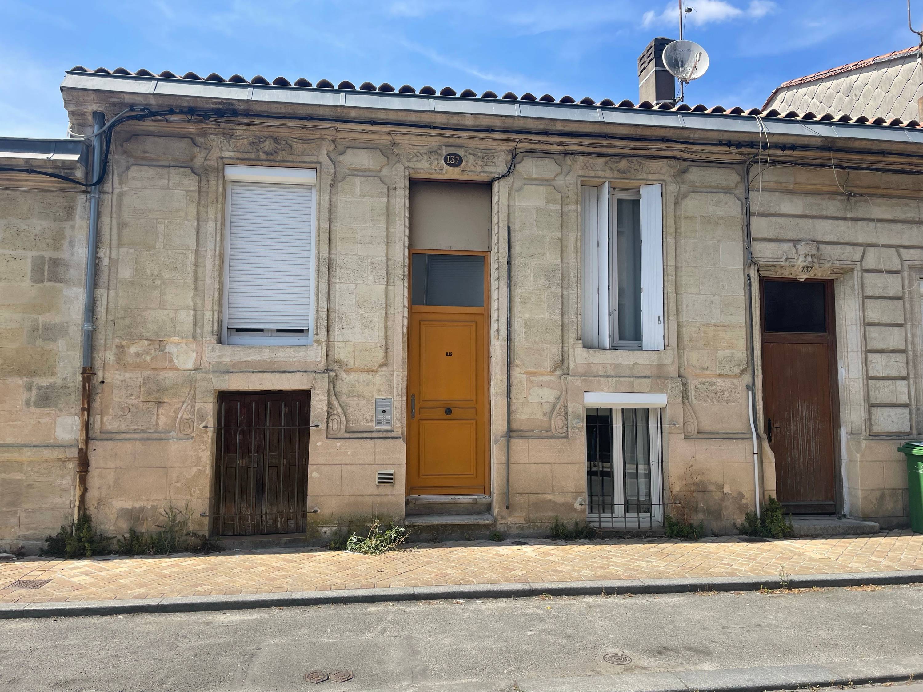 Vends appartement rénové - 48m² - rue Lecocq Bordeaux centre