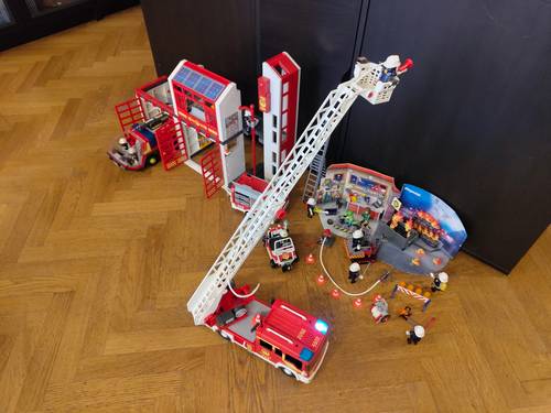 Collection Playmobil pompiers
