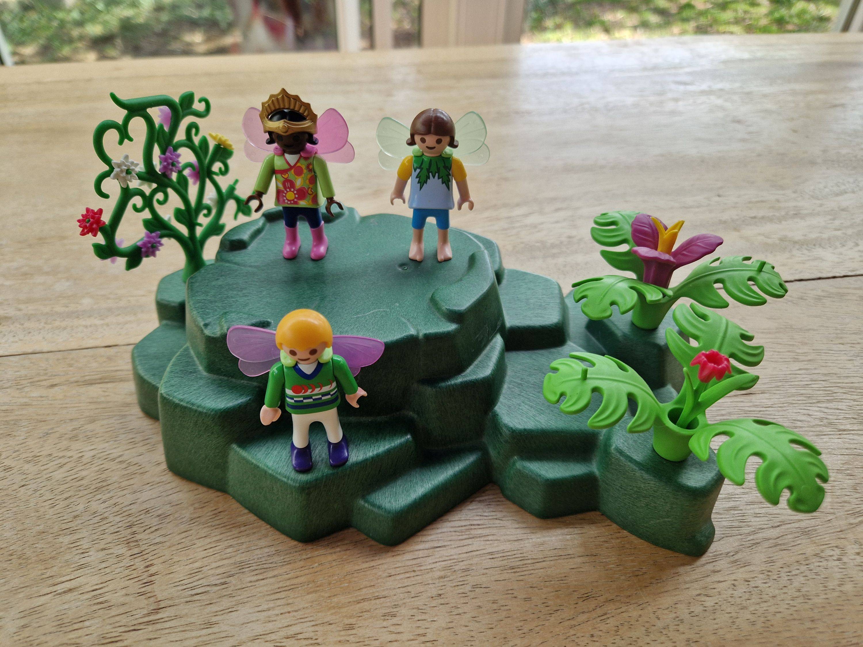 Vends Playmobil fées enfants